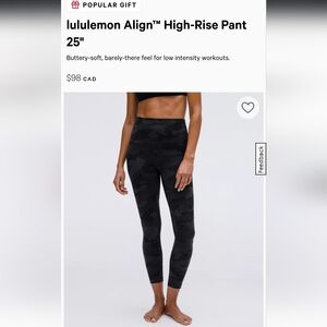 Lululemon Align leggings